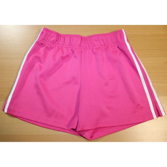 Womens Athletic Works Elastic Waist Shorts Small 4-6 Pink Activewear Running - Picture 1 of 4